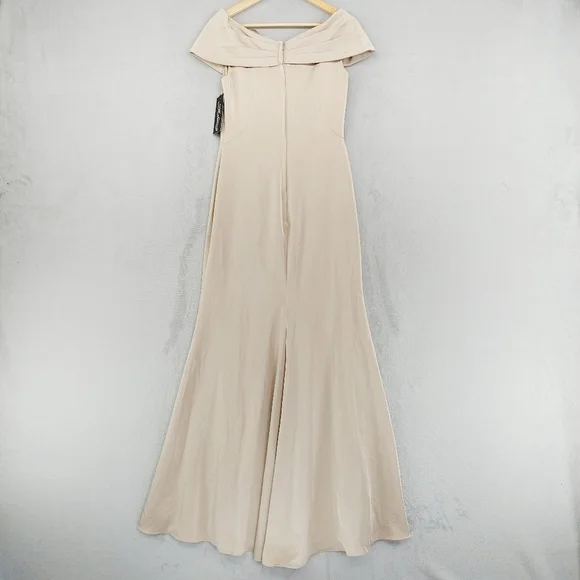 New La Femme 29537 Fitted Off Shoulder Evening Dress P304 - Picture 5 of 10
